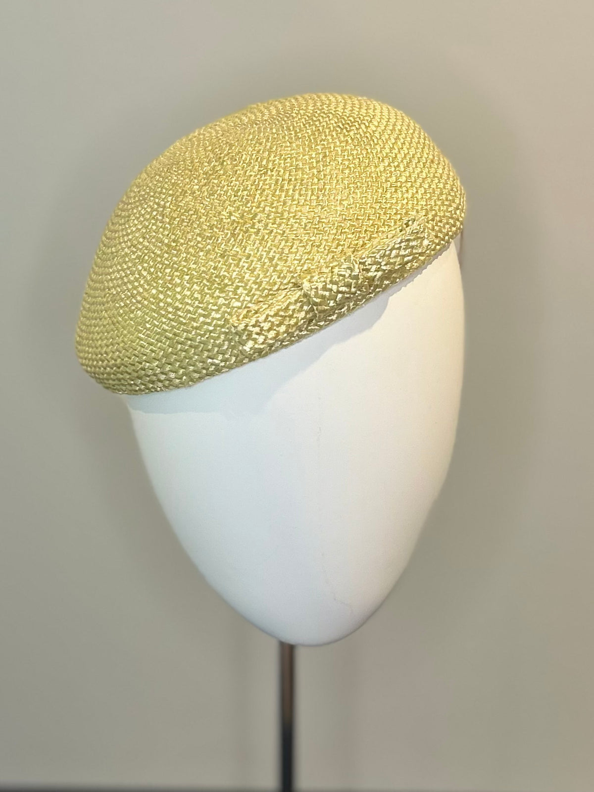 Mini Beret Mini gold beret – Jody Gill Millinery