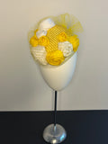 Yellow and white roses